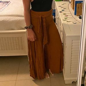 Burnt Orange fun, flowy pants